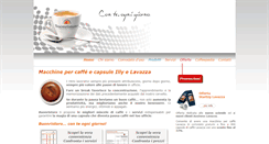 Desktop Screenshot of macchine-per-caffe.it